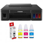 Canon Pixma G-1010 Single Function Ink Tank Colour Printer, 1-Year Warranty