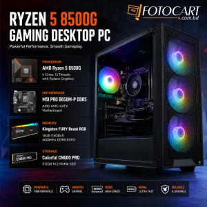 Ryzen 5 8500G (DDR5) PC Build: The best future-proof budget desktop PC for the future!