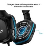 Logitech G431 7.1 Surround Sound Gaming Headphone Black