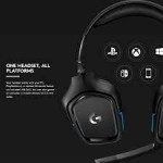 Logitech G431 7.1 Surround Sound Gaming Headphone Black