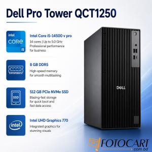 Dell Pro Tower QCT1250: The Ultimate Secure Workstation for Your Business!