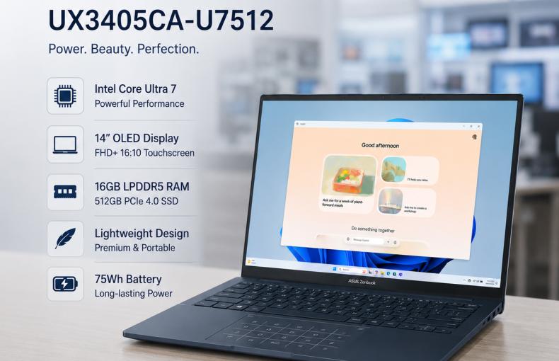 ASUS Zenbook 14 UX3405CA-U7512: The Core Ultra 7 Powerhouse You Need