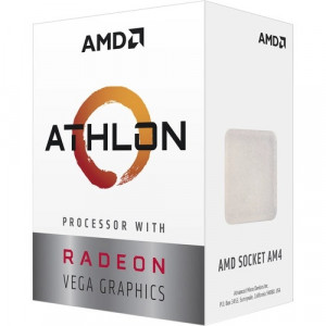 AMD Athlon 3000G Processor with Radeon Graphics, 3-Years Warranty