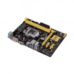 Asus H81M-K Motherboard, Intel 4th Gen., Socket 1150, DVI, SATA, 6Gb/s, USB3.0, 2 DDR3, 3Y