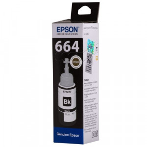 Epson C13T664100 Black Ink Bottle