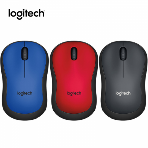Logitech M221 Silent Wireless Mouse, 3-Years Warranty