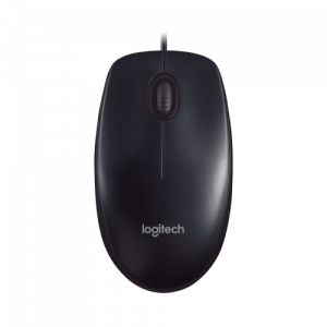 Logitech Wire Mouse M90, 3-Years Warranty