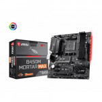 MSI B450M Mortar Max AMD Motherboard, 3-Years Warranty