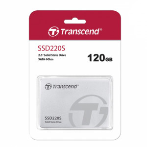 Transcend SSD220S 120GB SSD 2.5" SATA III, 3-Years Warranty