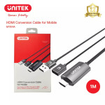 HDMI Conversion Cable for Mobile 1M, Conversion of USB-A Female to HDMI with a USB Bus powered connector, M1104A