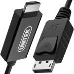 Unitek Y-5118CA Display Port to HDMI Cable 1.8M