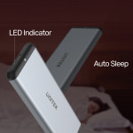 Unitek USB-C to M.2 SSD Enclosure, Support NGFF/SATA B-Key SSD, Y-3365